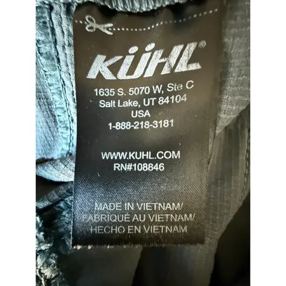 Kuhl Womens Horizn Pant Skinny Dark Gray Size 12 Reg Hiking Outdoors - Picture 9 of 11